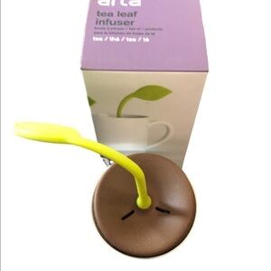 Arta Tea Leaf Infuser Brews Full  Pots of Tea Stainless Steel Basket Looseleaf